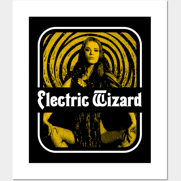 Electric Wizard - Stonedgirl Fanmade Wall Art by fuzzdevil